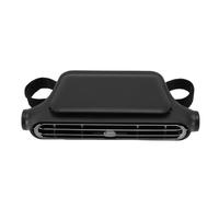 Fockety Ventilateur de Siège de Voiture, Ventilateur D'appui-tête Réglable sans Lame alimenté par USB, de Refroidissement pour Siège Arrière, de Cou pour Toutes (BLACK)