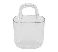 Fockety Verre En Forme De Sac à Main Pour Boissons - Gobelet Unique Avec Anse Robuste Et Capacité De 550 Ml (Utilisable Aussi Comme Vase) - Accessoire CréAtif Pour FêTes, Mariages,
