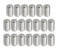 FOCMKEAS Lot de 20 chevilles métalliques de 5 mm de diamètre x 10 mm de longueur en acier inoxydable 304 pour étagère
