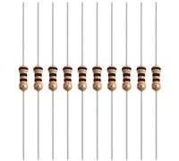 FOCMKEAS Lot de 40 résistances fixes à film de carbone 100 Ohm 1 W ± 5 % de tolérance pour appareils électroniques, projets Arduino et expériences de circuit