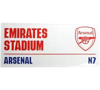 FOCO Arsenal Emirates Stadium Plaque de rue en métal, N7, produit officiel du club de football