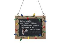 FOCO Atlanta Falcons Résine Tableau Noir Panneau Ornement