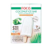 FOCO Bâtonnets glacés à la noix de coco 5 x 80 g