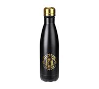 FOCO Bouteille d'eau réutilisable sous licence officielle Manchester United FC Black & Gold Football 500 ml