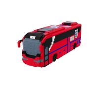 FOCO BRXLZ Briques de bus d'équipe de football 3D sous licence officielle Angleterre Jouet de construction Modèle