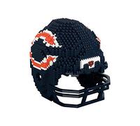 FOCO Casque de football NFL 3D BRXLZ Puzzle Réplique - Chicago Bears - Adolescents - Unisex - Noir