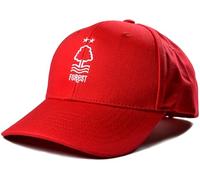 FOCO Casquette de Baseball Nottingham Forest Rouge, Logo brodé Blanc