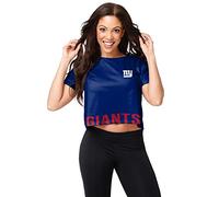 FOCO Crop Top Fashion Shirt Chemise, Wordmark à l'extrémité inférieure, M Femme