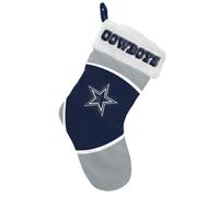 Foco Dallas Cowboys NFL Stocking Christmas - Stockage de vacances en edition limitee en peluche - Representez le NFC East et montrez votre esprit