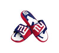 FOCO FFSSNFCBBLGGEL NFL New York Giants Sandales de sport en gel pour homme avec grand logo, taille XL (13-14)
