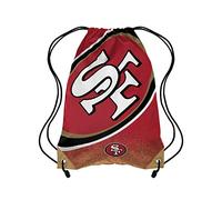 FOCO Forever Collectibles NFL Football Team Sac à dos avec cordon de serrage - Pick Team (San Francisco 49ers)