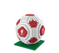 FOCO Jeu de construction de football 3D en briques BRXLZ, motif Liverpool FC, produit sous licence officielle
