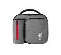 FOCO Liverpool F.C. Grey Lunch Bag with Food-Safe Easy Clean Lining and Bottle Holder