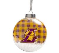 FOCO Los Angeles Lakers Décoration Disque en Flanelle incassable