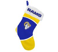 FOCO LOS ANGELES Rams NFL Stocking Christmas - Basage des vacances en edition limitee en peluche - Montrez votre esprit avec des decorations de f
