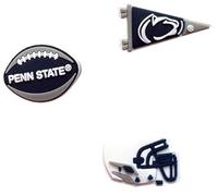 FOCO Lot de 3 breloques décoratives pour chaussures d'école, Vinyle, Pas de gemme