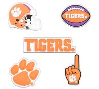 FOCO Lot de 5 breloques décoratives pour chaussures d'école, Vinyle, Pas de gemme