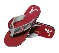 FOCO Michigan Tongs à paillettes pour femme Taille M, FFWMNCSQNALBL, Alabama Crimson Tide, grand