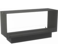 Foco Myst Two 1200 Foyer au bioéthanol, séparateur de pièce transparent à vapeur d'eau, design moderne, sûr et confortable, différentes tailles disponibles, sans chaleur