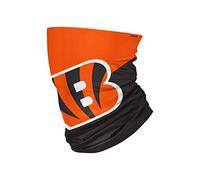 FOCO NFL Cincinnati Bengals Unisex Face Mask Gaiter Big Logo, Team Colors, One Size