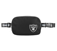 FOCO NFL Grand sac à bandoulière noir avec logo de l'équipe, Las Vegas Raiders, 5 x 2 x 7 inches