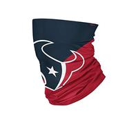 FOCO NFL Houston Texans Unisex Face Mask Gaiter Big Logo, Team Colors, One Size