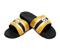 Foco NFL pour homme - Legacy Velcro Sport Slide, Homme, Legacy Velcro Sport Slide, Pittsburgh Steelers, Large