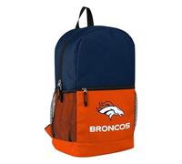 FOCO NFL Sac à dos de voyage avec grand logo de l'équipe de football 2 tons, Denver Broncos, One Size, Sacs à dos de jour