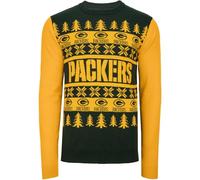 FOCO NFL Ugly Sweater Xmas Pull en Tricot - Green Bay Packers