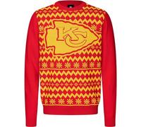 FOCO NFL Winter Sweater Xmas Knit Pullover - Kansas City Chiefs