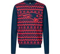 FOCO NFL Winter Sweater Xmas Knit Pullover - New England Patriots