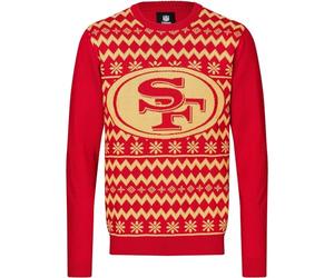 FOCO NFL Winter Sweater Xmas Knit Pullover - San Francisco 49ers