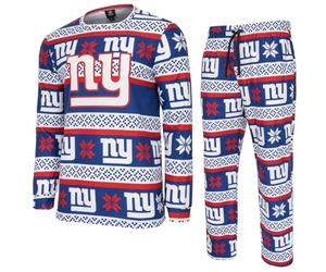 FOCO NFL Winter Xmas Pyjama - New York Giants