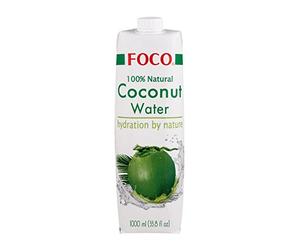 foco Noix de Coco Eau, pur, 100% naturel, Tetra Contenu du, pack de 3 x 1 L)