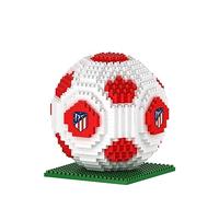 FOCO Offizielles Lizenzprodukt Atletico Madrid BRXLZ-Steine 3D-Fußball BAU-Set