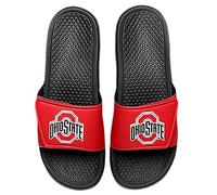 FOCO Ohio State Buckeyes NCAA Mens Stripe Mens Legacy Sport Slide - L