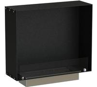 Foco One 600 Slim, foyer encastrable pour le mur, largeur 20 cm, flammes visibles d'un seul côté, 2,3 kW