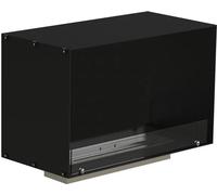 Foco One 800 Medium, cheminée au bioéthanol avec brûleur télécommandé, largeur 80 cm, flammes visibles d'un côté, 3,2 kW