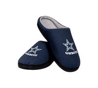 FOCO Pantoufles en mousse à mémoire de forme pour homme avec logo de l'équipe