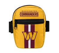 FOCO Pick Your NFL Team Gobelet de voyage avec poches zippées sur le dessus et sur le devant, bordeaux, 6 x 5 x 2 inches