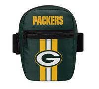 FOCO Pick Your NFL Team Gobelet de voyage avec poches zippées sur le dessus et sur le devant, vert, 6 x 5 x 2 inches