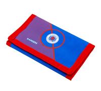 FOCO Portefeuille en nylon sous licence officielle Rangers FC Centre Spot, Rangers FC, Approx 12 cm x 8 cm closed, Décontracté