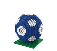 FOCO Produit sous Licence Officielle Chelsea FC BRXLZ - Jouet de Construction de Football 3D - Modèle dans Une Couleur d'équipe Alternative