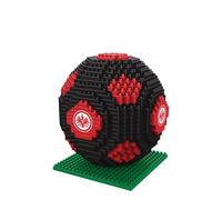 FOCO Produit sous licence officielle Eintracht Frankfurt, BRXLZ constructions ballon de football 3D, 12+ ans