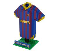 FOCO Produit sous licence officielle FC Barcelone BRXLZ Chemise de bureau 3D Bricks Building Jouet de construction