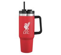 FOCO Produit sous licence officielle Liverpool FC Football Couleur de l'équipe XL 1,1 L/40 oz Tasse de voyage isolée