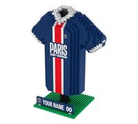 FOCO Produit sous licence officielle Maillot de bureau de football 3D BRXLZ personnalisé (Paris Saint Germain FC (911 pièces))