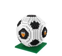 FOCO Produit sous licence officielle Valencia CF BRXLZ Briques de football 3D Kit de construction 12+ yo