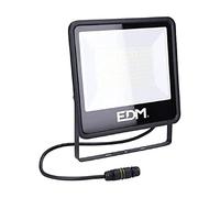 FOCO PROYECTOR LED 100W 8200lm 4000K LUZ DIA BLACK SERIES 24,6x22,8x2,9cm EDM