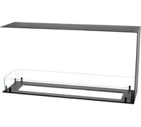 Foco Room Divider 1100 Medium, Foyer au bioéthanol de séparation, largeur 110 cm, 2 brûleurs au choix, 6,2 kW
